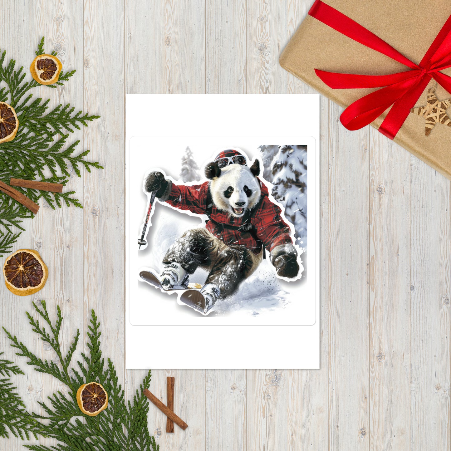 Winter Fun Bear