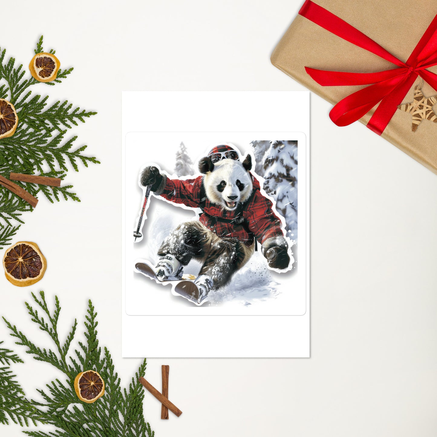 Winter Fun Bear