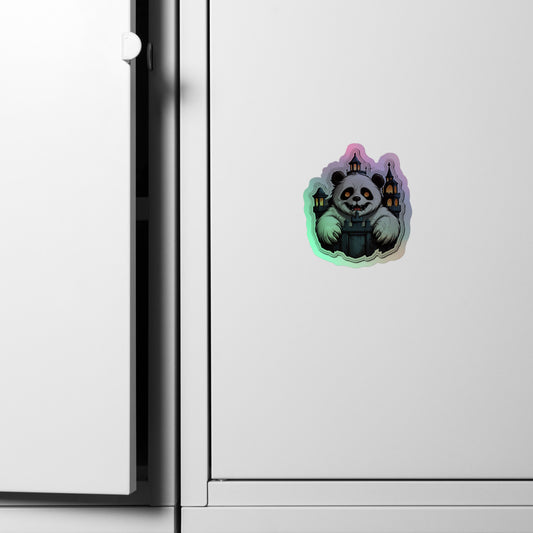 Halloween Horror Bear Holographic Stickers 2