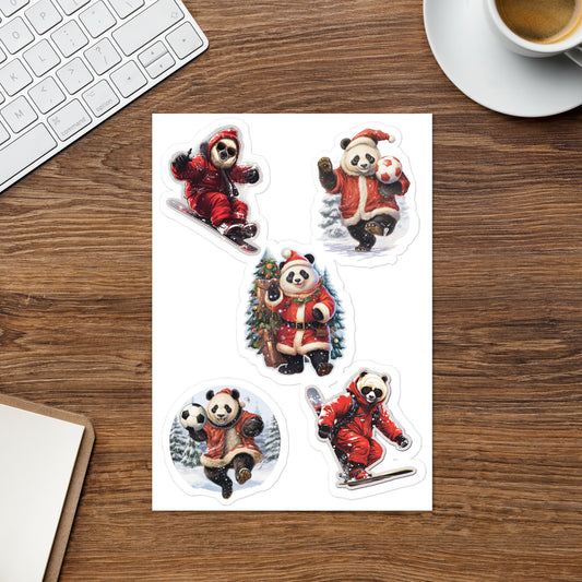 Christmas Bear Sticker Sheet 3