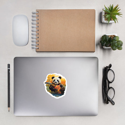 Cute Fall Bear Stickers